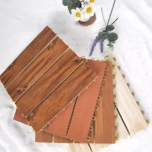 베란다 셀프시공 조립식마루 단풍나무색 18P 디자인타일 테라스바닥 야외 북유럽감성