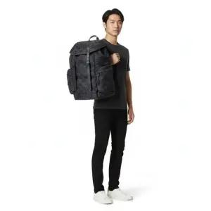 남성 라지 GG 폴리에스테르 백팩 767923 FACPL 1245