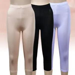 시원한 부드러운 속바지 레깅스 감촉 인견 ZF 8부 베이직 린다 시원한 감촉 부드러운 인견