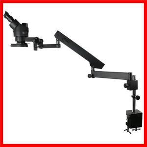 방향 조절식 관절 암 기둥 클램프 거치대 브래킷, 스테레오 삼안 쌍안 현미경용, 76mm 스탠드