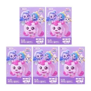 티니핑밴드 캐치티니핑 캐릭터 올밴드 16매입 (혼합형) x 5개