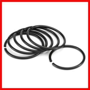 샤프트용 라운드 와이어 스냅 링, 망간 스틸 고정 외부 클램프 C 타입 4-140