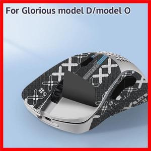 마우스 그립 테이프 스케이트 수제 스티커, 미끄럼 방지 도마뱀 피부 빨아 땀 흡수, Glorous Model O 무선