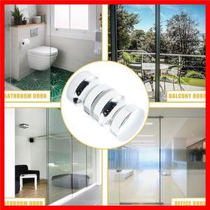 와인 캐비닛용 세련된 단일 구멍 유리 도어 핸들 - 304 스테인레스 스틸 및 알루미늄 합금 구조