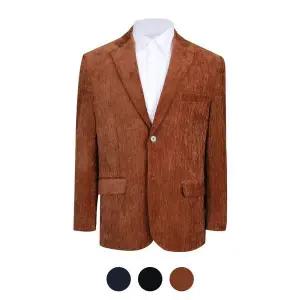 [하프클럽/]스웨이드스타일 투버튼 남성 댄디 콤비 AR-COA-109,0,1