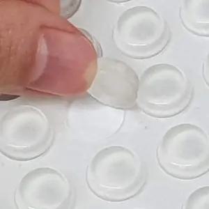 밀림방지패드 실리콘 발받침 범폰 스티커 원기둥