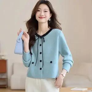 솔저스여친 니트 카디건 봄가을 블레이저 쇼트 OPH3