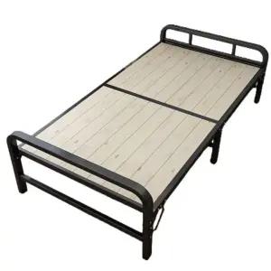 원목 평상 클램핑 사무실 접이식 캠핑 침대 프레임