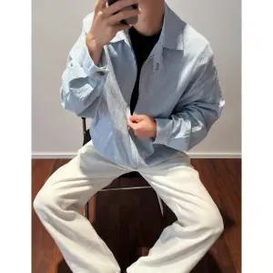 EAMT 스트라이프 자켓 셔츠 커플 카디건 남친 가을 YJ3