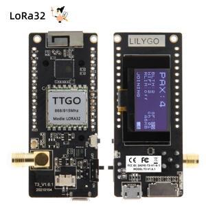 LILYGO LoRa32 V2.1 ESP32 개발 보드 SX1276 모듈 433MHz 868MHz 915MHz 0.96 인치 OLED DIY 와이파이 블