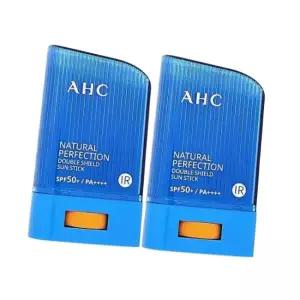 2개 AHC 내추럴 퍼펙션 더블 쉴드 선스틱22g 4625422