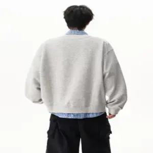 쉬헐크 남친 하프 가을 페이크 투피스 코트 체크 맨투맨 재킷 카디건 KKE3