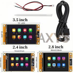 ESP32 WIFI 블루투스 개발 보드 3.5 2.4 2.8인치 LCD TFT 모듈 240x320 스마트 디스플레이 화면 터치 WROOM