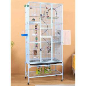 대형새장 앵무새케이지 바퀴달린 새장 앵무새 새집 케이지 조류