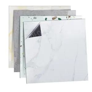 대형 셀프 시공 깔기 대리석 인테리어 접착식 바닥장판