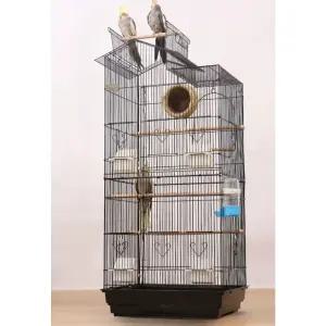 대형 새장 조립식 이동식 놀이터 앵무새장 아크릴 철제