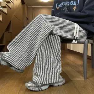 록쉬블몰 팬츠 면 캐주얼 남사친 봄가을 일자핏 긴팔 HO3