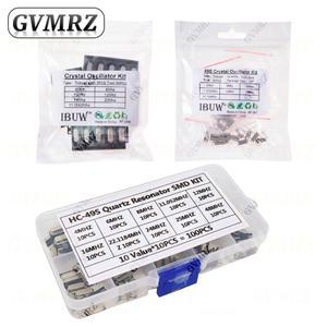 Hc-49s 크리스탈 오실레이터 전자 키트 공진기 세라믹 쿼츠 Dip SMD 4 8 12 16 20 25 Mhz