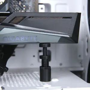 [골드스마일]알루미늄 그래픽카드 지지대 블랙 소