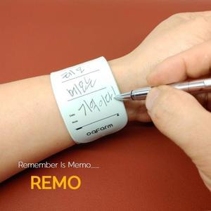[2개구성] 실리콘 REMO E 재사용가능 다목적 메모패드 화이트 NWF5FF97