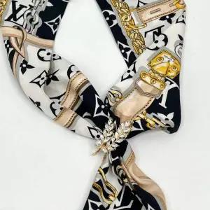 진주 월계수 옷핀 브로치