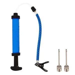 낫소 공기주입 에어펌프 세트 블루 1P 다용도 스포츠