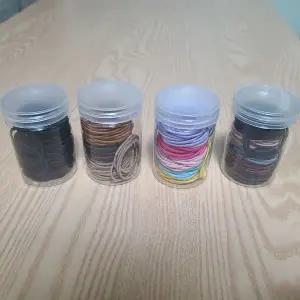 [에이치플러스몰]데일리 기본 머리끈 100개입 무팁 무매듭 M50312