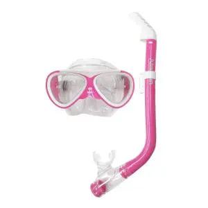 아라칸 세트 스노쿨 주니어 수경 핑크