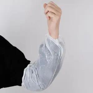 [에이치플러스몰]ksr 일회용 위생 방수팔토시 100개입 화이트 비닐