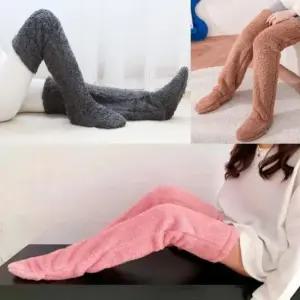 롱양말니삭스양말 롱 임산부 긴 산모양말 무릎 레그워머 고리