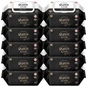 [온누리상품] 모나리자 시그니처 WT 캡 100매 10팩