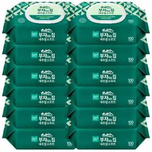 [온누리상품] 모나리자 부자되는집 내추럴 소프트 WT 캡 100매 12팩