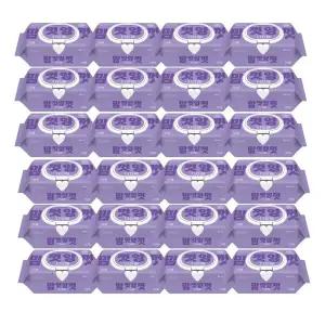 [온누리상품] 코디 맘껏양껏 물티슈 캡형 110매 24개