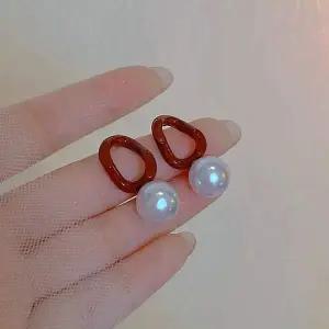 진주 실버 귀걸이 데일리 악세서리 심플 미니멀스타일