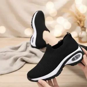 여성 에어쿠션 운동화 이지 대형 운동화