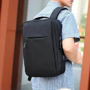 남성 백팩 가방 USB 책가방 데일리 노트북