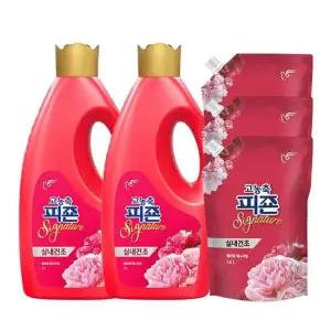 피죤 고농축 섬유유연제 플라워페스티벌 2Lx2+1.6Lx3