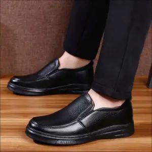 기모 구두 남자 겨울 정장 신사 로퍼 슬립온