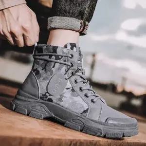 밀리터리 부츠 남성용 등산 신발 워커 운동화