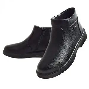 방한 남성 털안감 앵클부츠 방한용 미끄럼방지