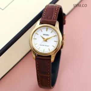 [세이코] SSXP002 스피릿 빈티지클래식 아날로그 여자 가죽 시계 d