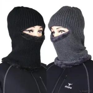 기모 얼굴워머 복면 모자 니트 겨울 바라클라바