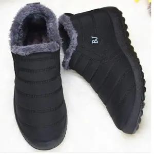 겨울 방한화 귀한 털신발 남녀공용 패딩 슬립온