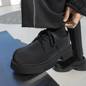 남성 미니멀 로퍼 라운드 슈즈 더비 ZG101