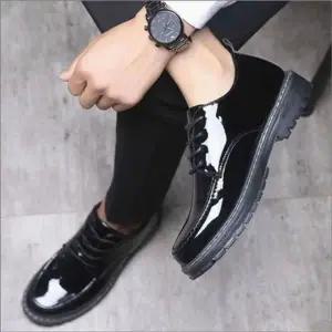 남자 구두 정장 유광 신발 출근 캐주얼 에나멜
