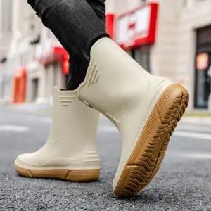 남성 레인부츠 발목 캠핑 낚시 장화 신발 11