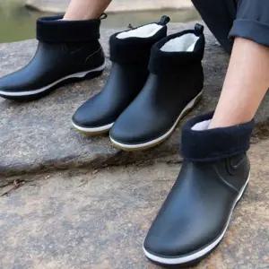 방한 기모 장화 남성 겨울 등산화 TAIN11