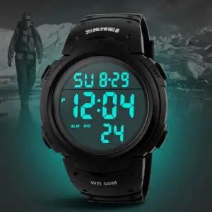 [오너클랜]디지털 시계 전자 손목 워치 스포츠 등산 부모님