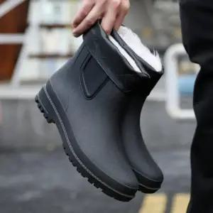 겨울 작업화 방수 남성용 레인부츠 장화 3컬러