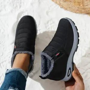 털 운동화 겨울 방한 패딩화 겨울신발 슬립온